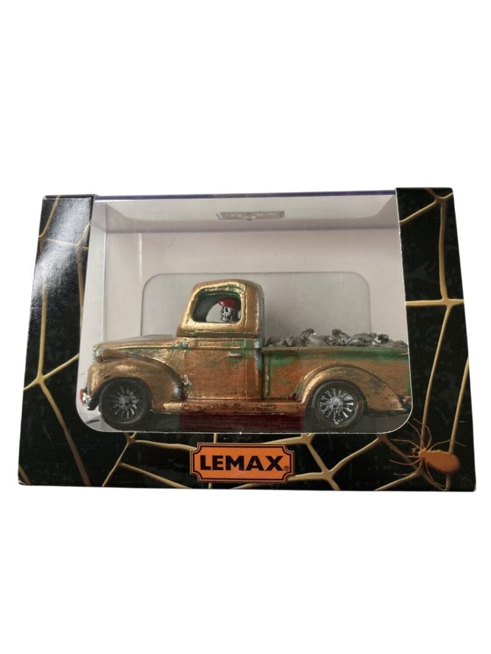 Lemax Spooky Town Truck Halloween Village Holiday Decor 2024 Skeleton